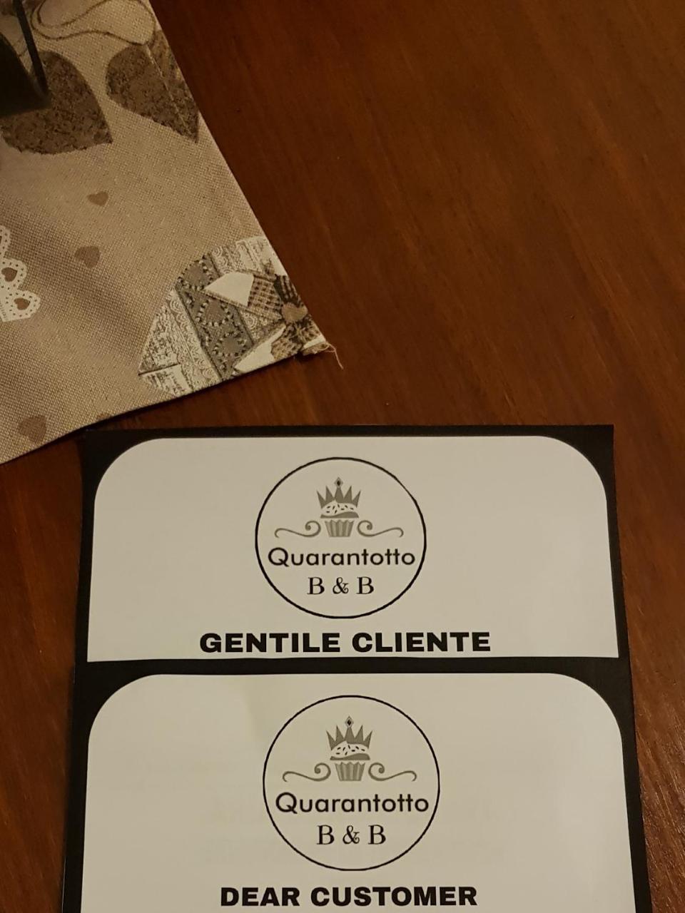 Raffa Quarantotto B&B מראה חיצוני תמונה